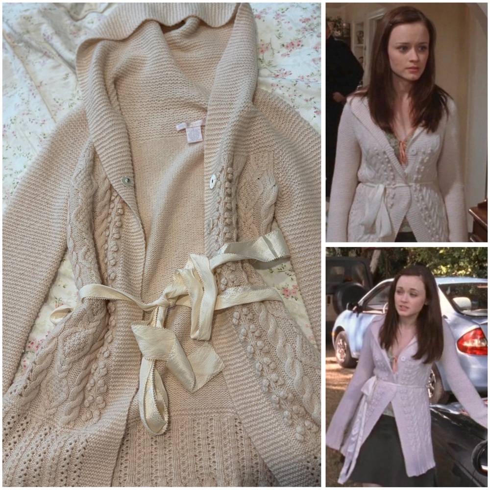 ASO Rory Gilmore Rare Vintage Cardigan Sweater